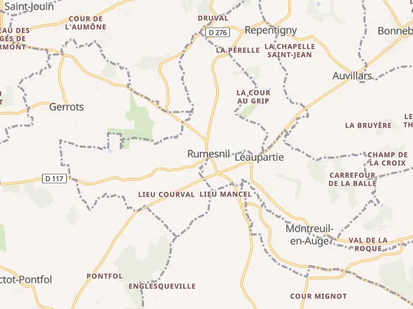 Plan de Rumesnil