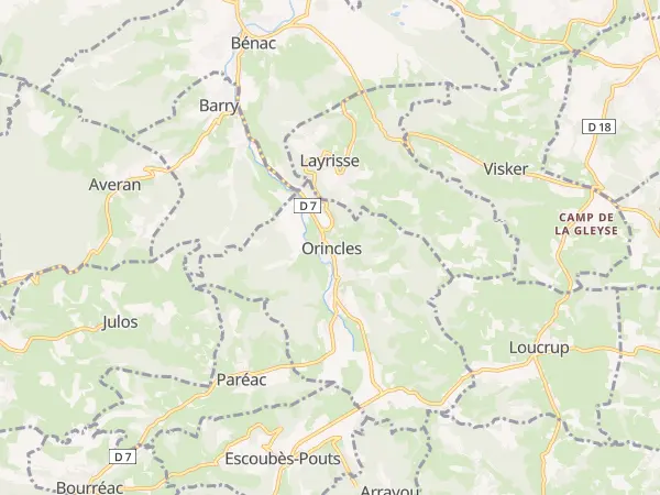 Plan de Orincles