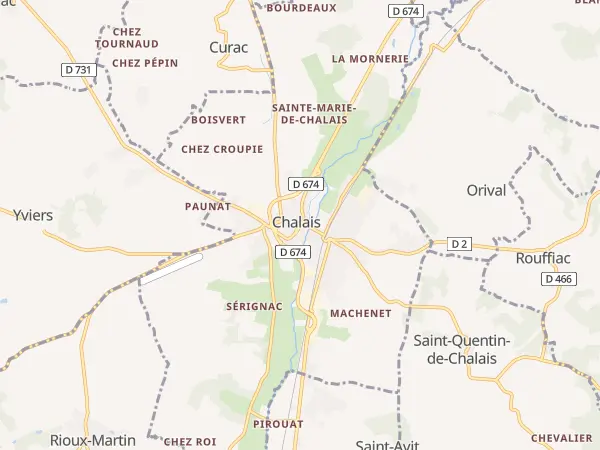 Plan de Chalais