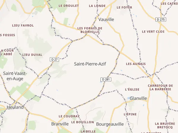 Plan de Saint-Pierre-Azif
