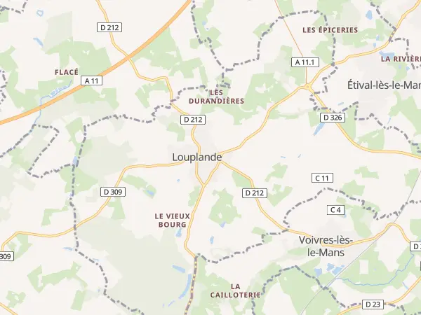 Plan de Louplande