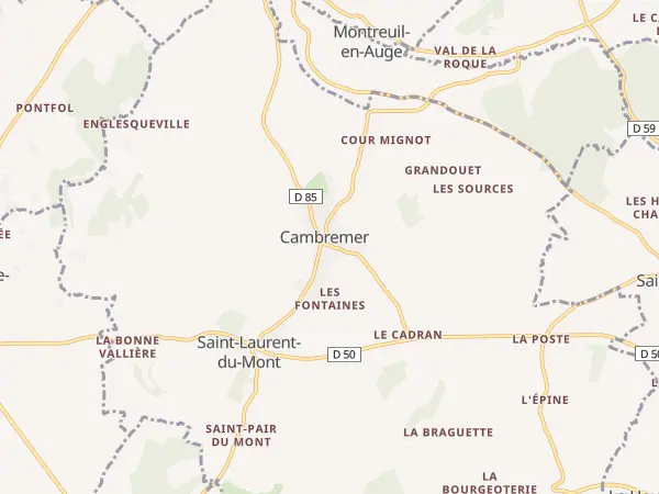 Plan de Cambremer