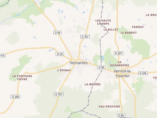Plan de Vernantes