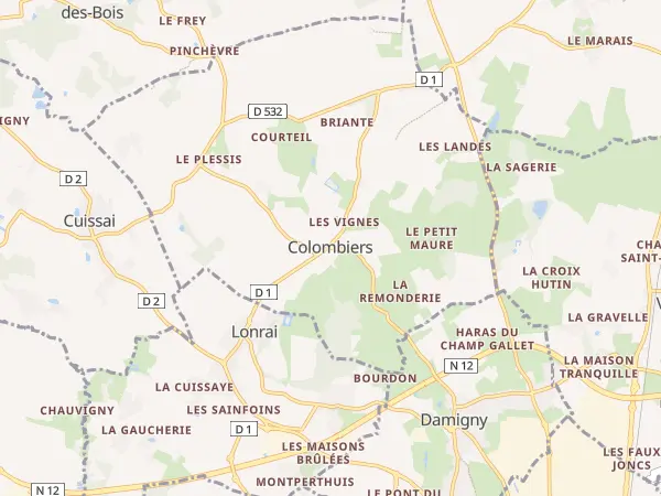 Plan de Colombiers