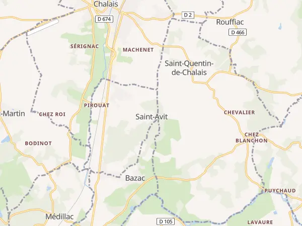 Plan de Saint-Avit