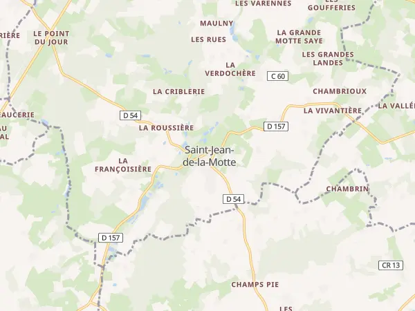 Plan de Saint-Jean-de-la-Motte