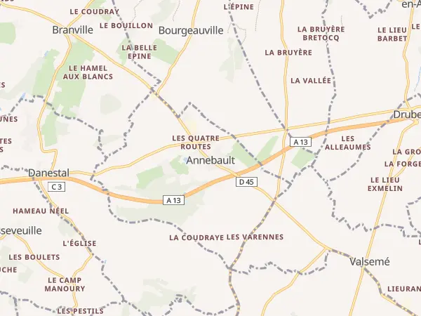 Plan de Annebault