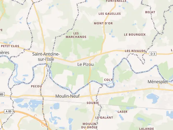Plan du Pizou