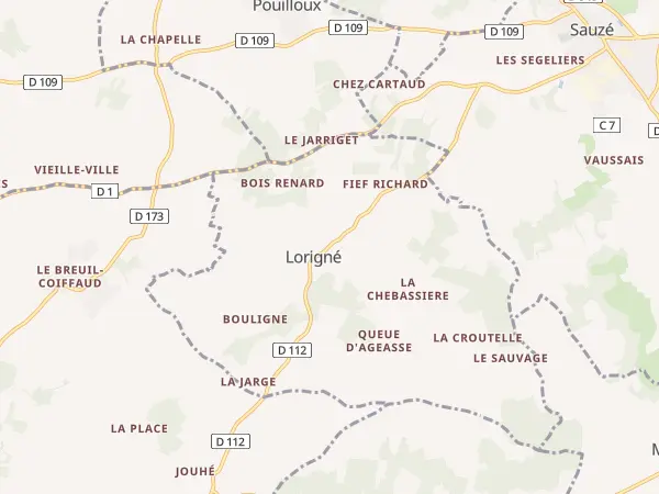 Plan de Lorigné