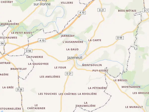 Plan de Jazeneuil