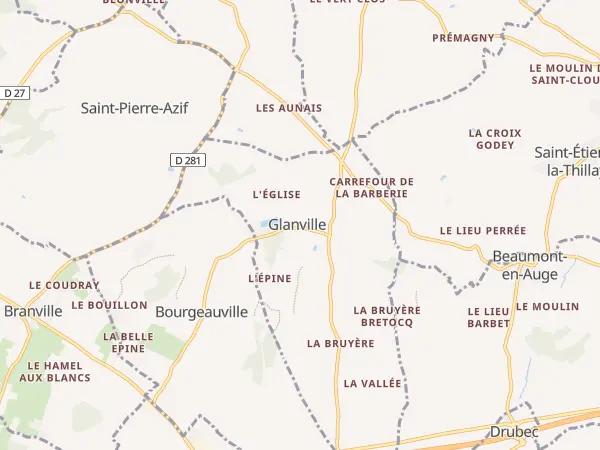 Plan de Glanville