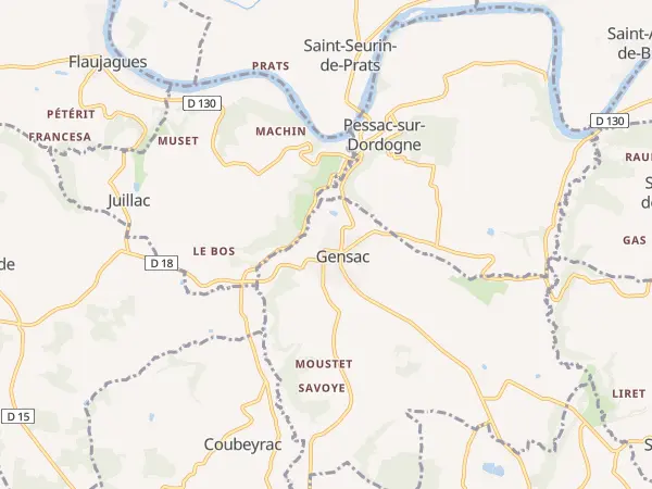 Plan de Gensac