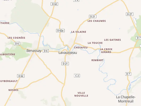 Plan de Boivre-la-Vallée