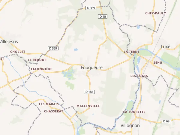 Plan de Fouqueure