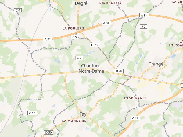 Plan de Chaufour-Notre-Dame