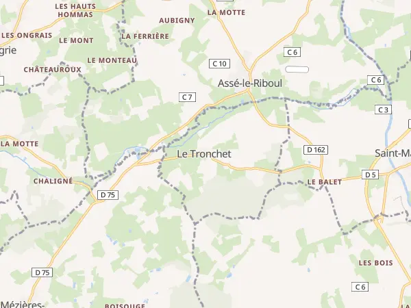 Plan du Tronchet