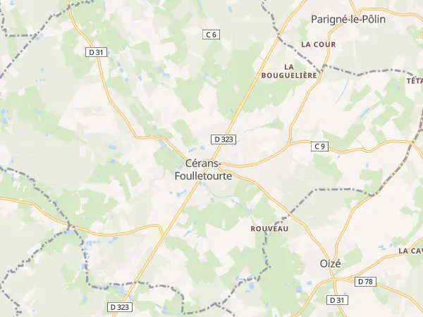 Plan de Cérans-Foulletourte