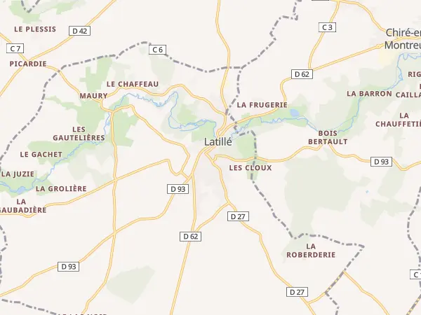 Plan de Latillé