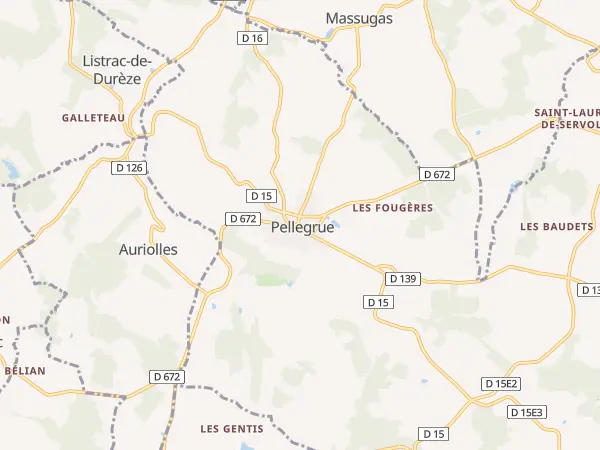 Plan de Pellegrue
