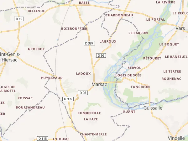 Plan de Marsac