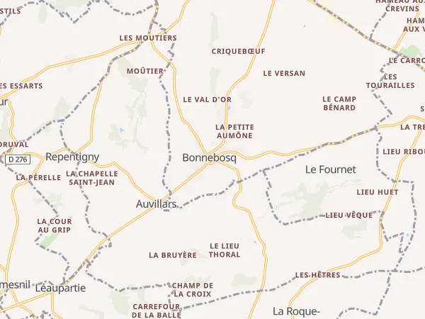 Plan de Bonnebosq