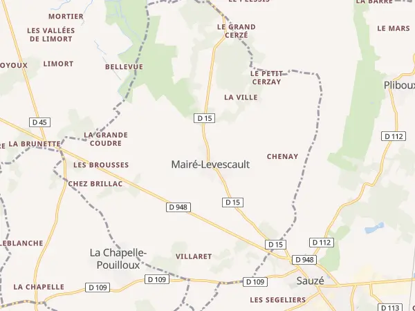 Plan de Mairé-Levescault