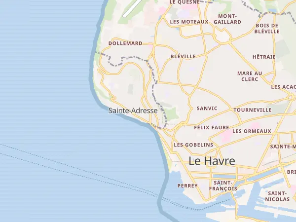 Plan de Sainte-Adresse