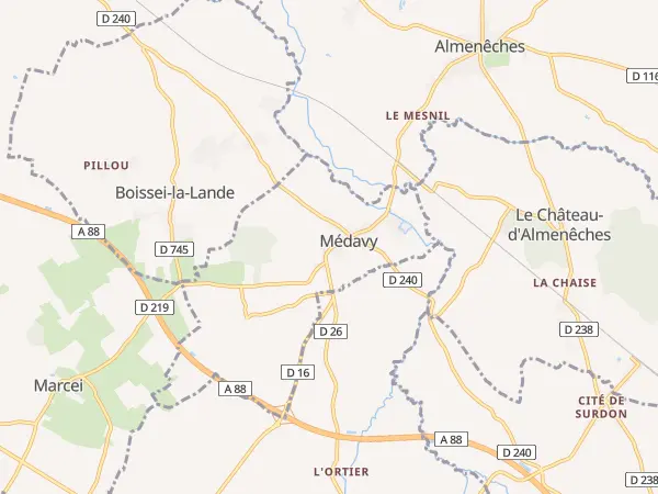 Plan de Médavy