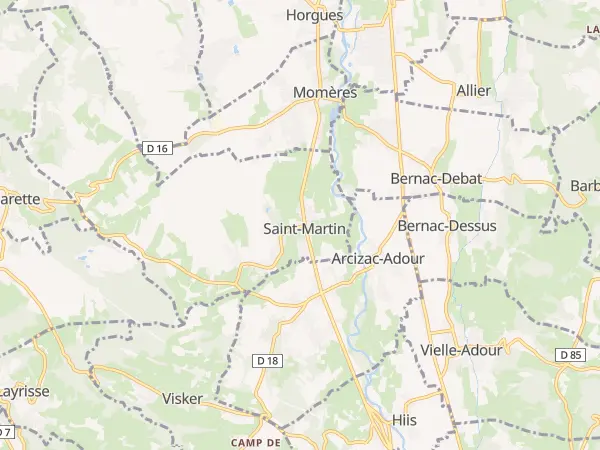 Plan de Saint-Martin
