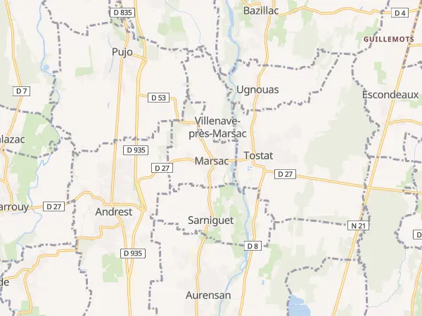 Plan de Marsac