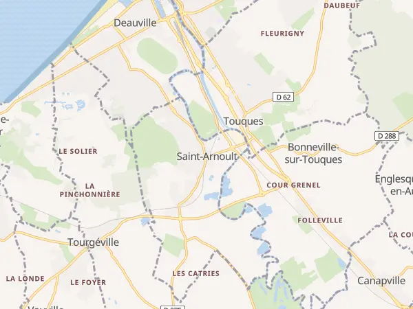 Plan de Saint-Arnoult