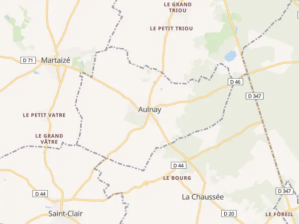 Plan de Aulnay