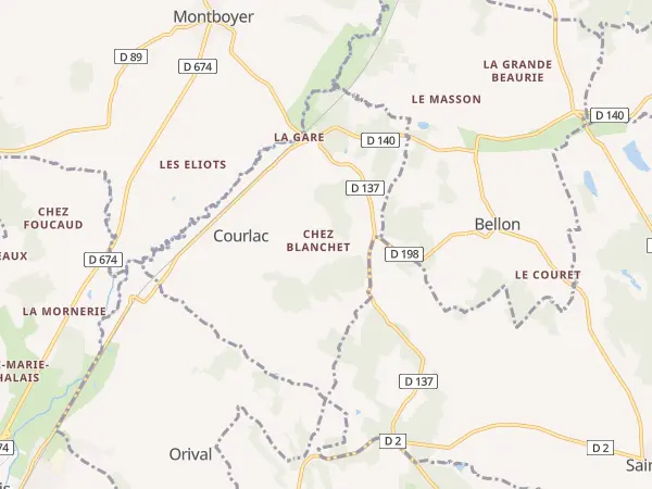 Plan de Courlac