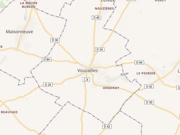 Plan de Vouzailles