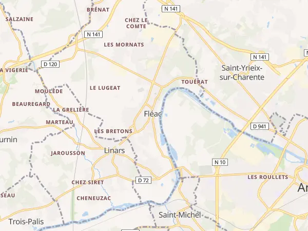 Plan de Fléac