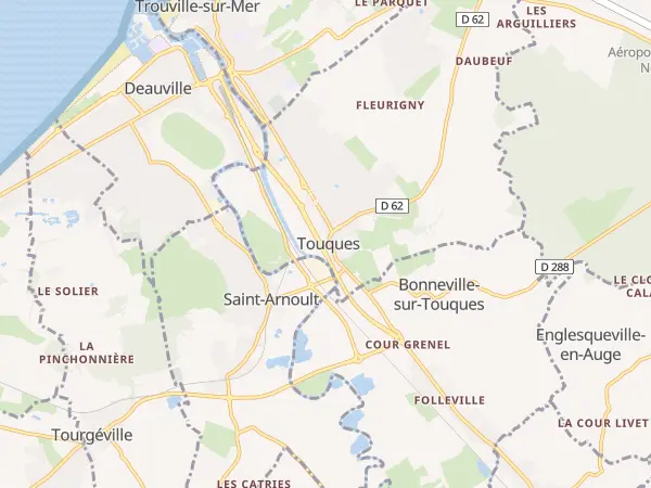 Plan de Touques