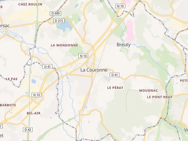 Plan de La Couronne