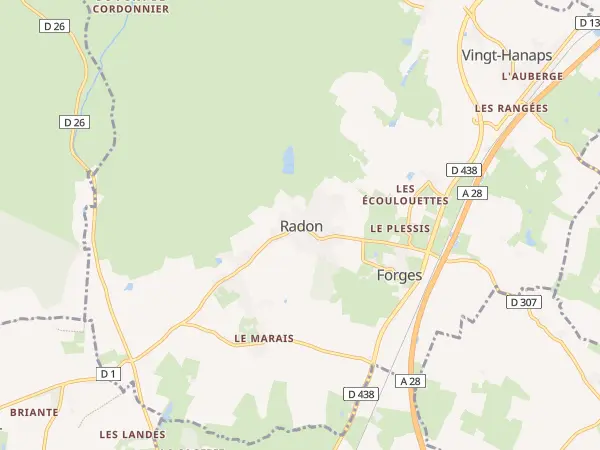 Plan de Écouves