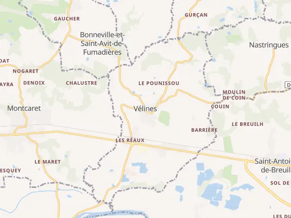 Plan de Vélines