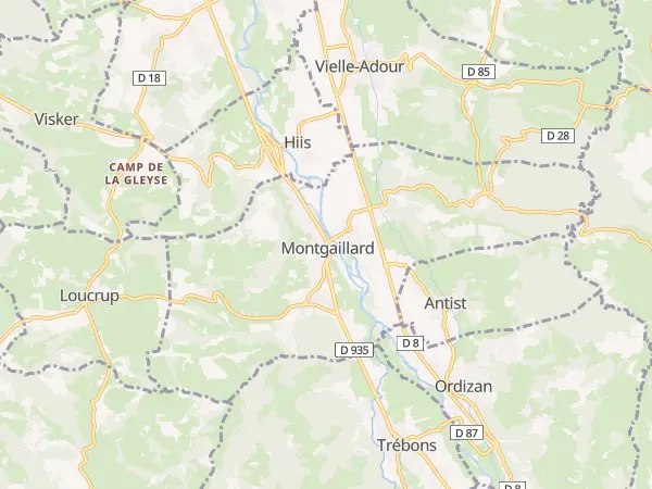 Plan de Montgaillard
