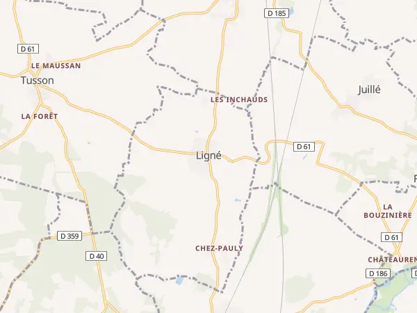 Plan de Ligné