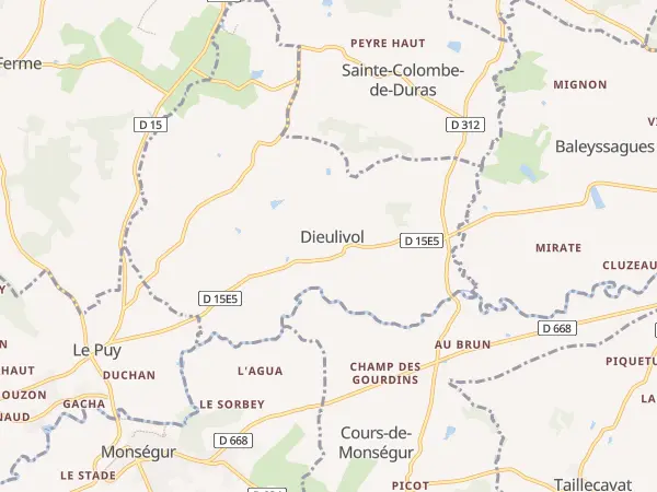 Plan de Dieulivol