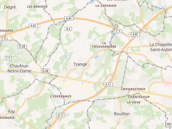 Plan de Trangé