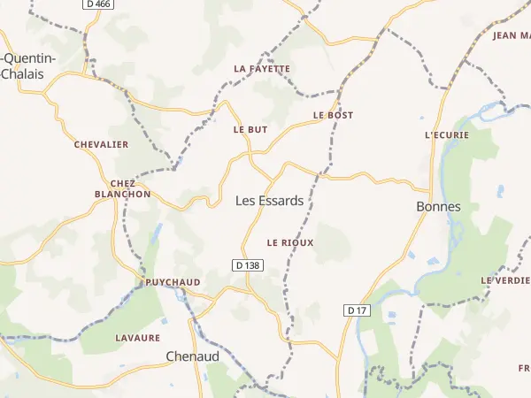 Plan des Essards