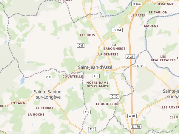 Plan de Saint-Jean-d’Assé