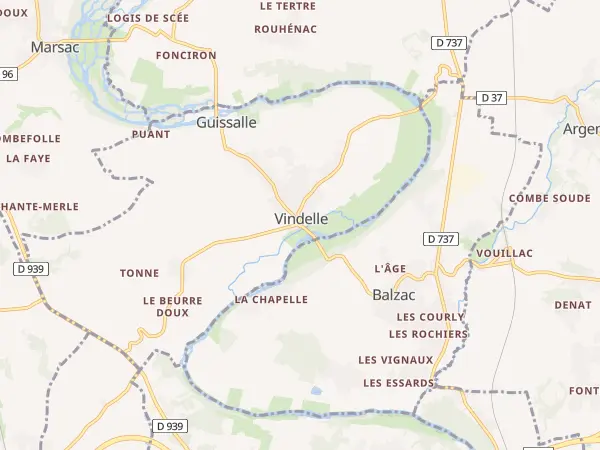 Plan de Vindelle