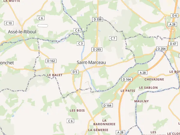 Plan de Saint-Marceau