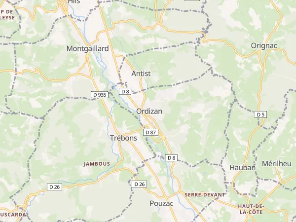 Plan de Ordizan