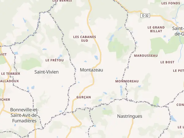 Plan de Montazeau