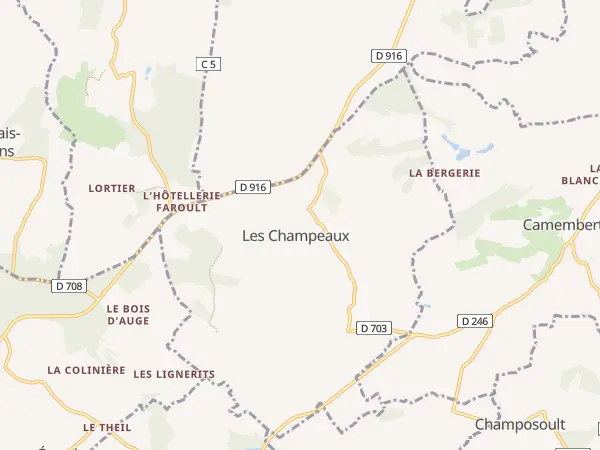 Plan des Champeaux